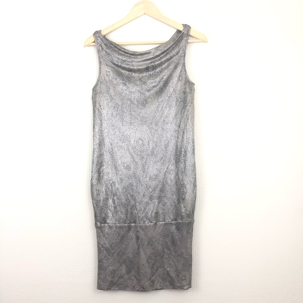 DVF Silver Party Dress